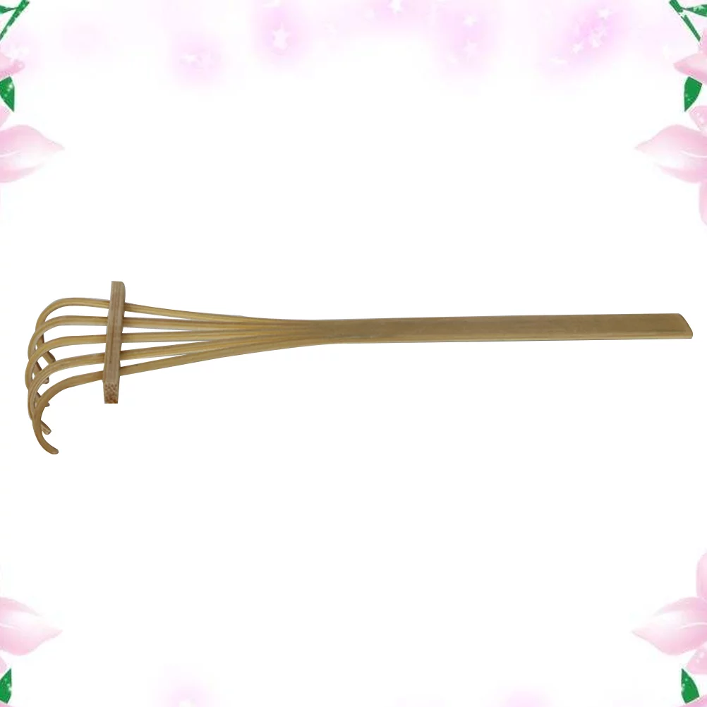 Gongxipen Bamboo Rake Sand Table Accessories Five Teeth Mini Rake