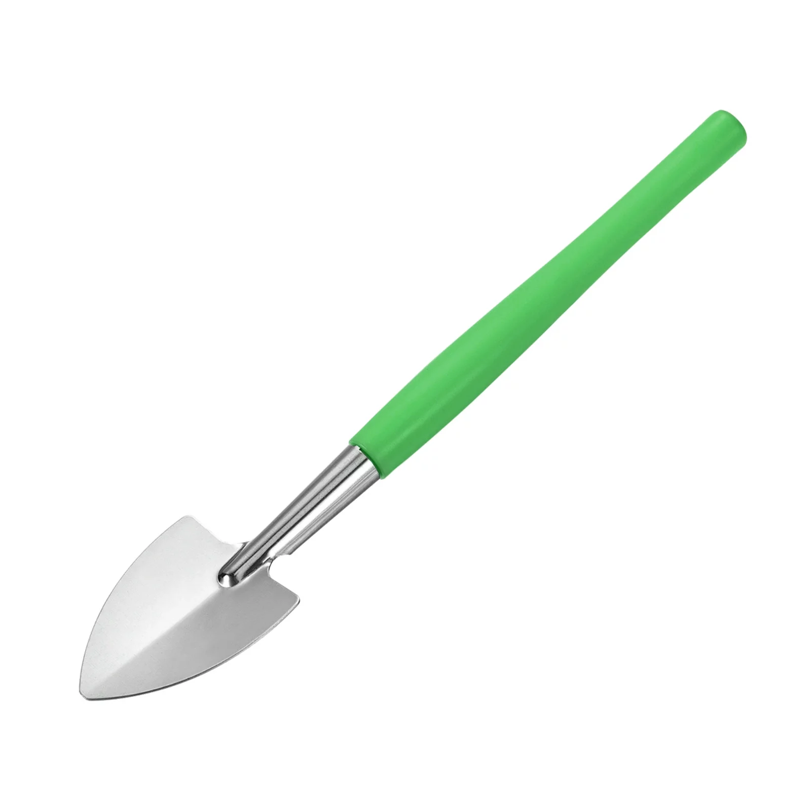 Uxcell Gardening Tools Iron Spade Rake Transplanting Digging Kits, Green 3 Pack