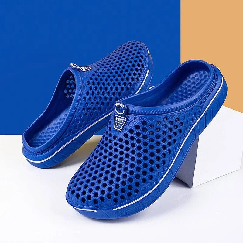 Kids Garden Shoes Swim Shoes Water Clogs Unisex-Toddler Pool Beach Garden Shower Summer Slides Slippers Flip Flops Jellies Girls Boys Slip-on