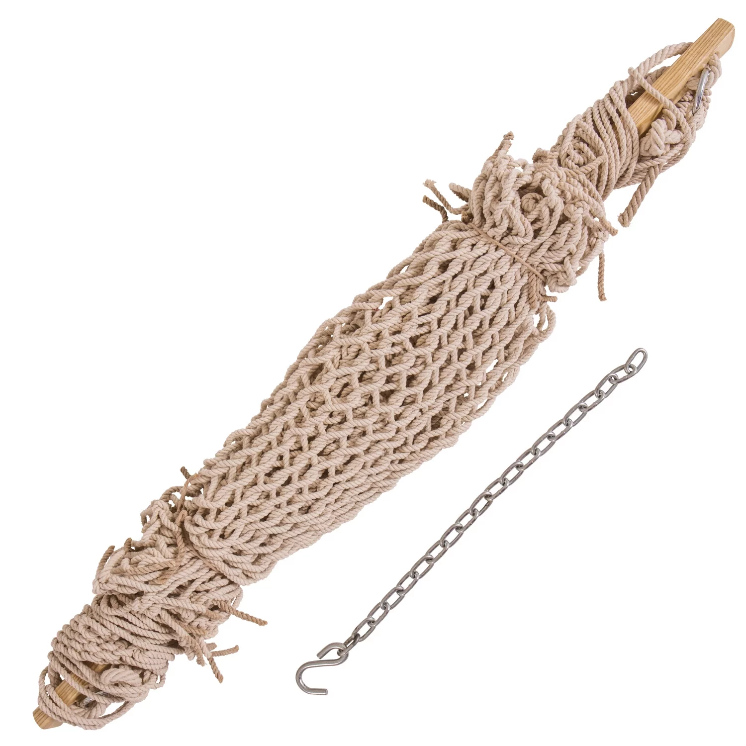 Jack and June Cotton Hand-Woven Adult Hammock Swing Playset Attachment