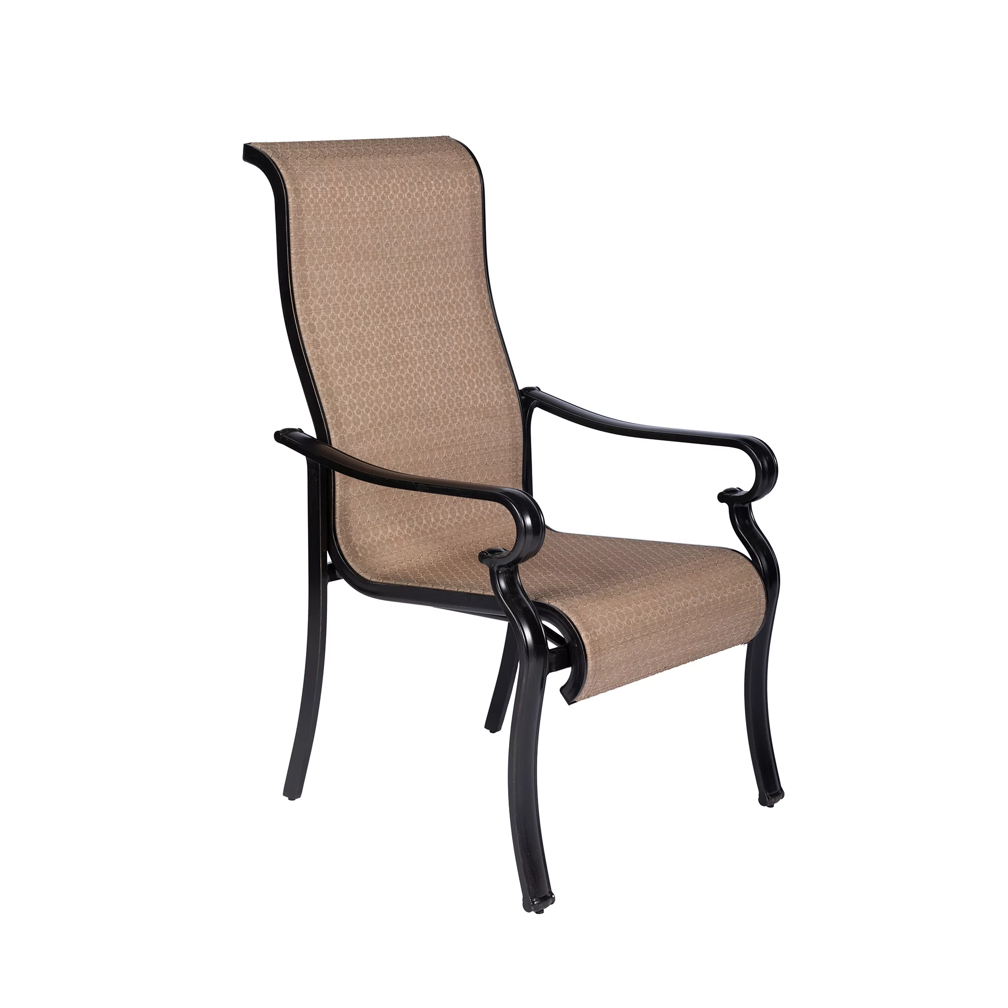 Hanover Brigantine 9-Piece Aluminum Dining Set with an Expandable Cast-Top Dining Table, Seats 8