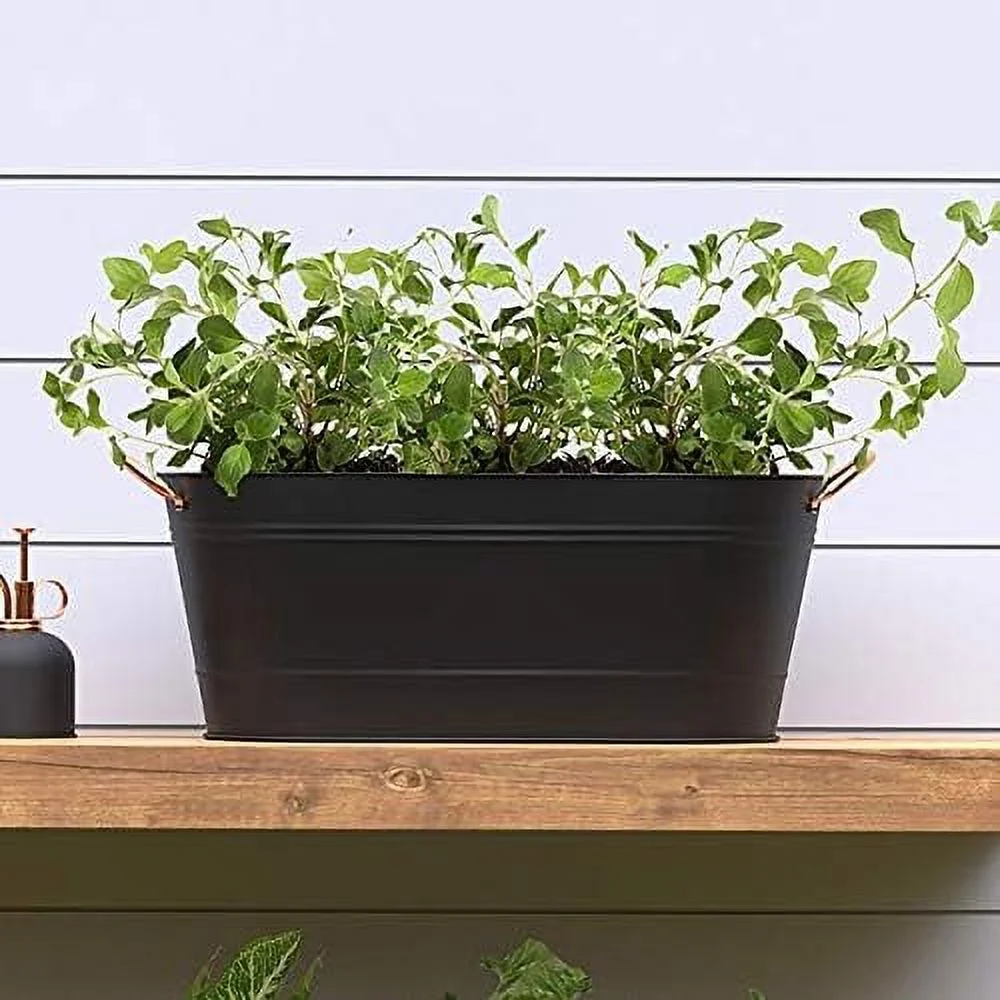 Bci Washtub Planter 16 16IN,Black,81429