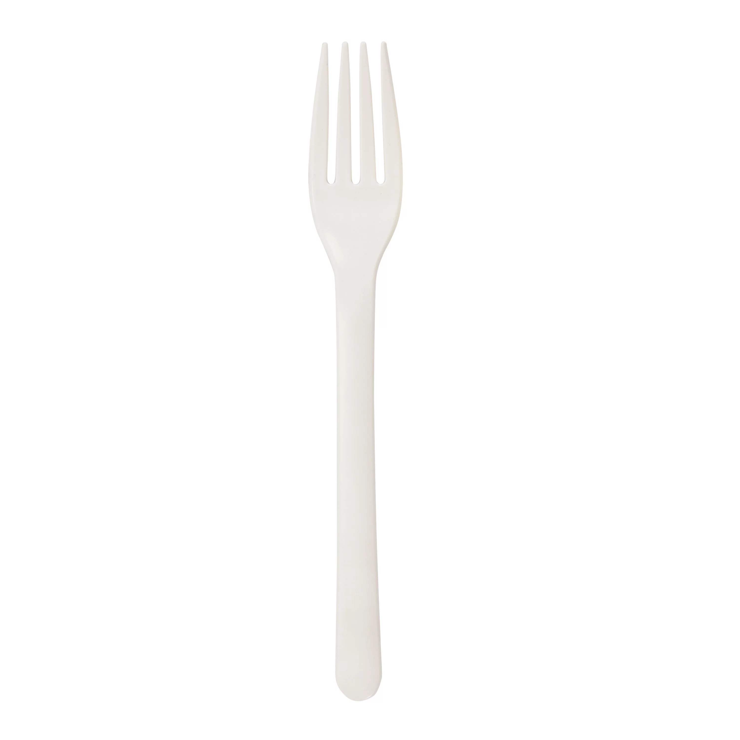 Mainstays Eco-Friendly Recycled Plastic 3-Piece Flatware Set, Vanilla Dream
