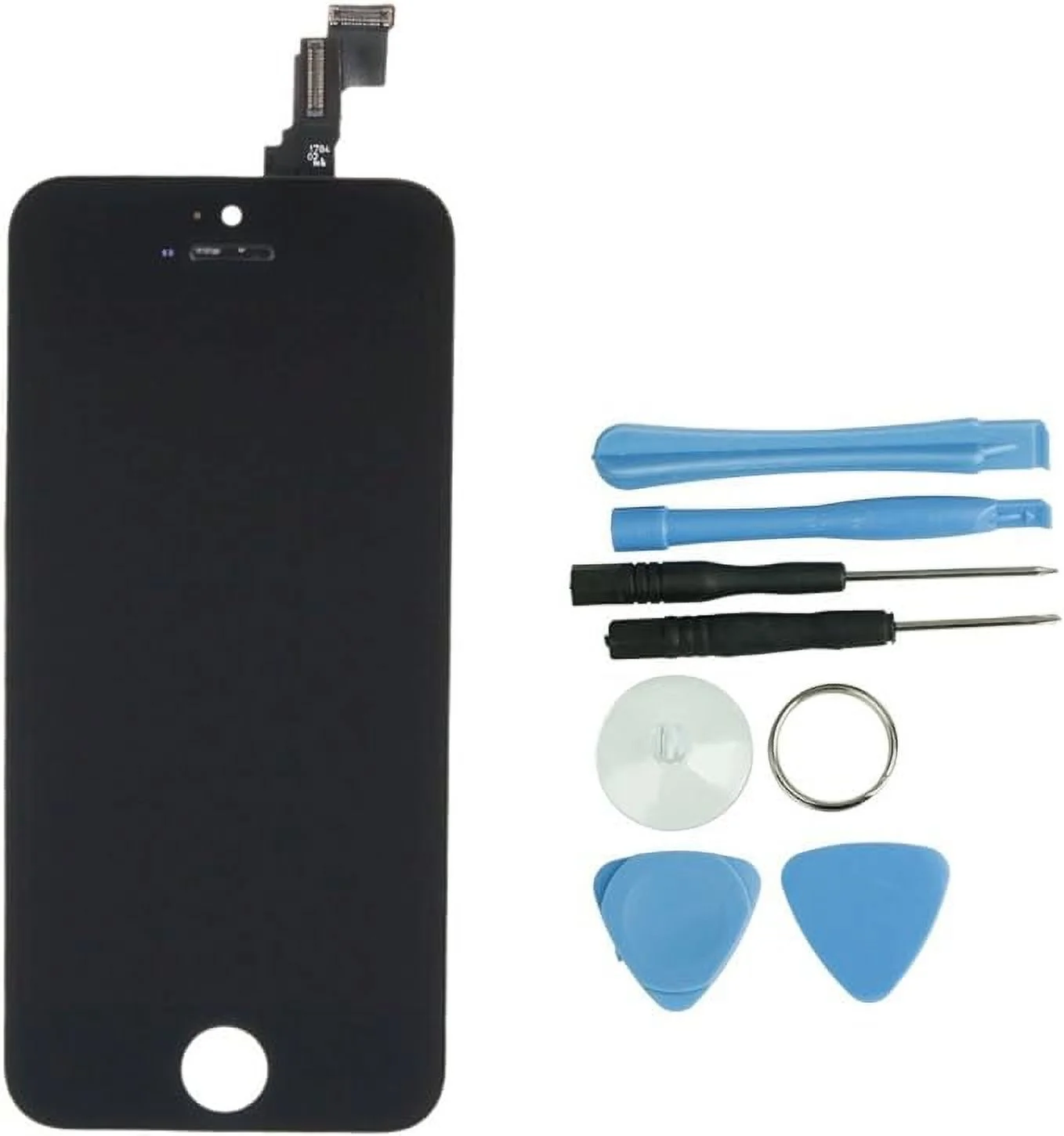 LCD Display +Touch Screen Digitizer Assembly for iPhone 5C Black +Tools