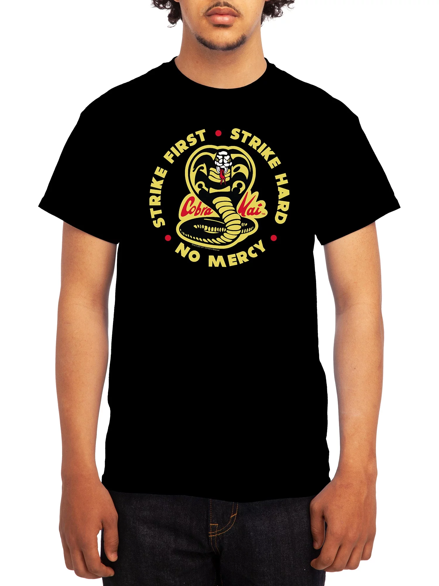 Cobra Kai Men's Short Sleeve Graphic Tee