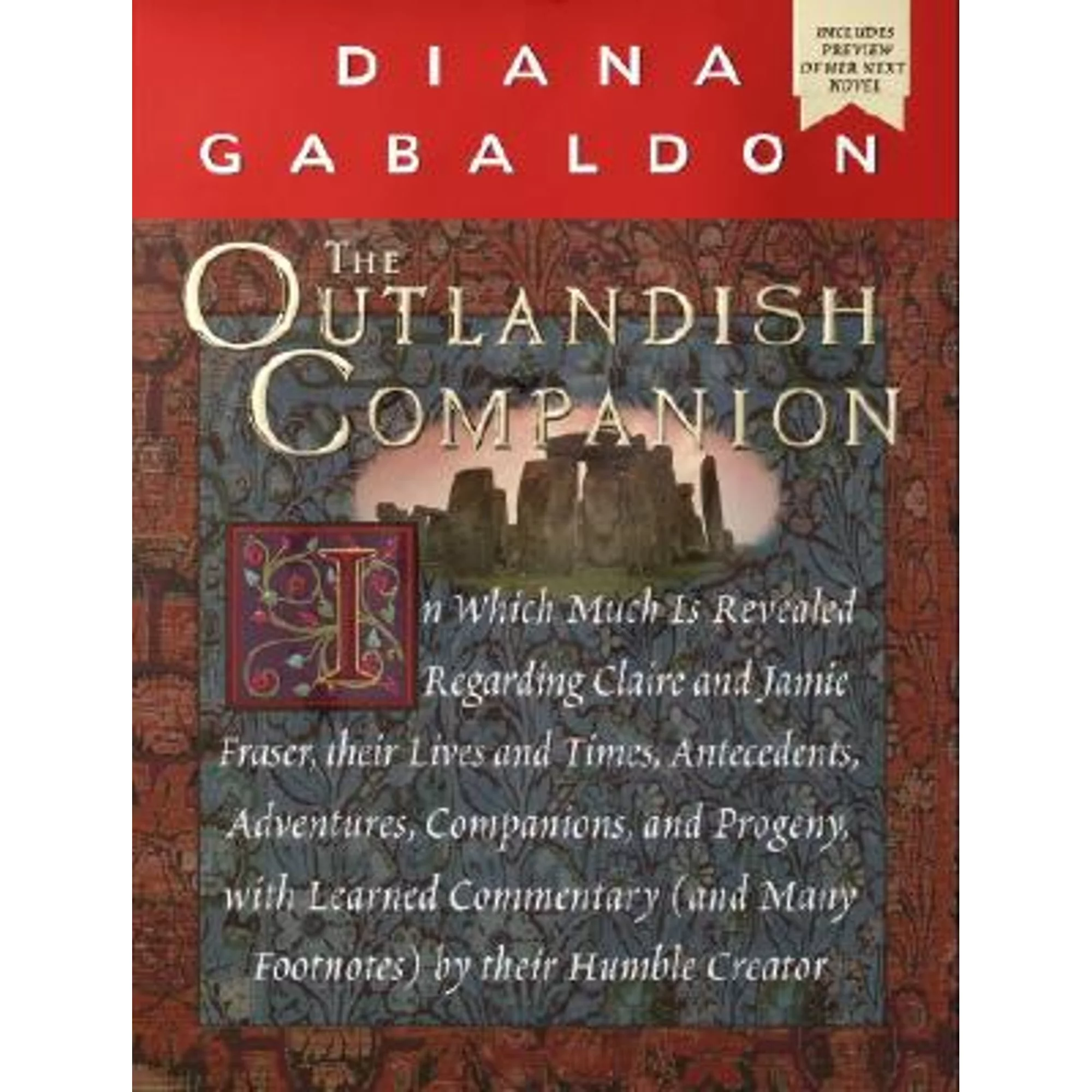 Pre-Owned The Outlandish Companion: In Which Much is Revealed Regarding Claire and Jamie Fraser, (Hardcover 9780385324137) by Diana Gabaldon