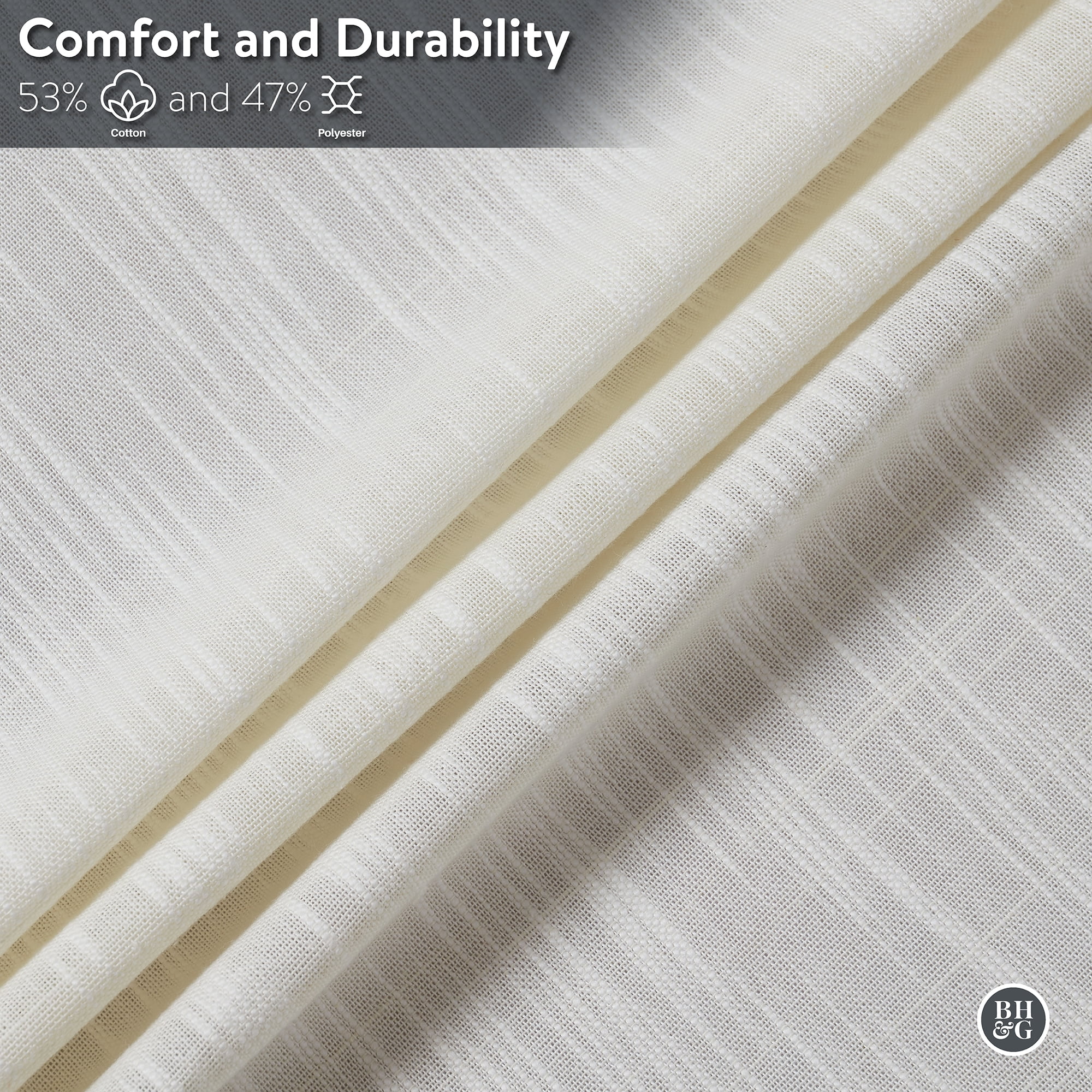 Better Homes and Gardens Fabric Tablecloth, 70