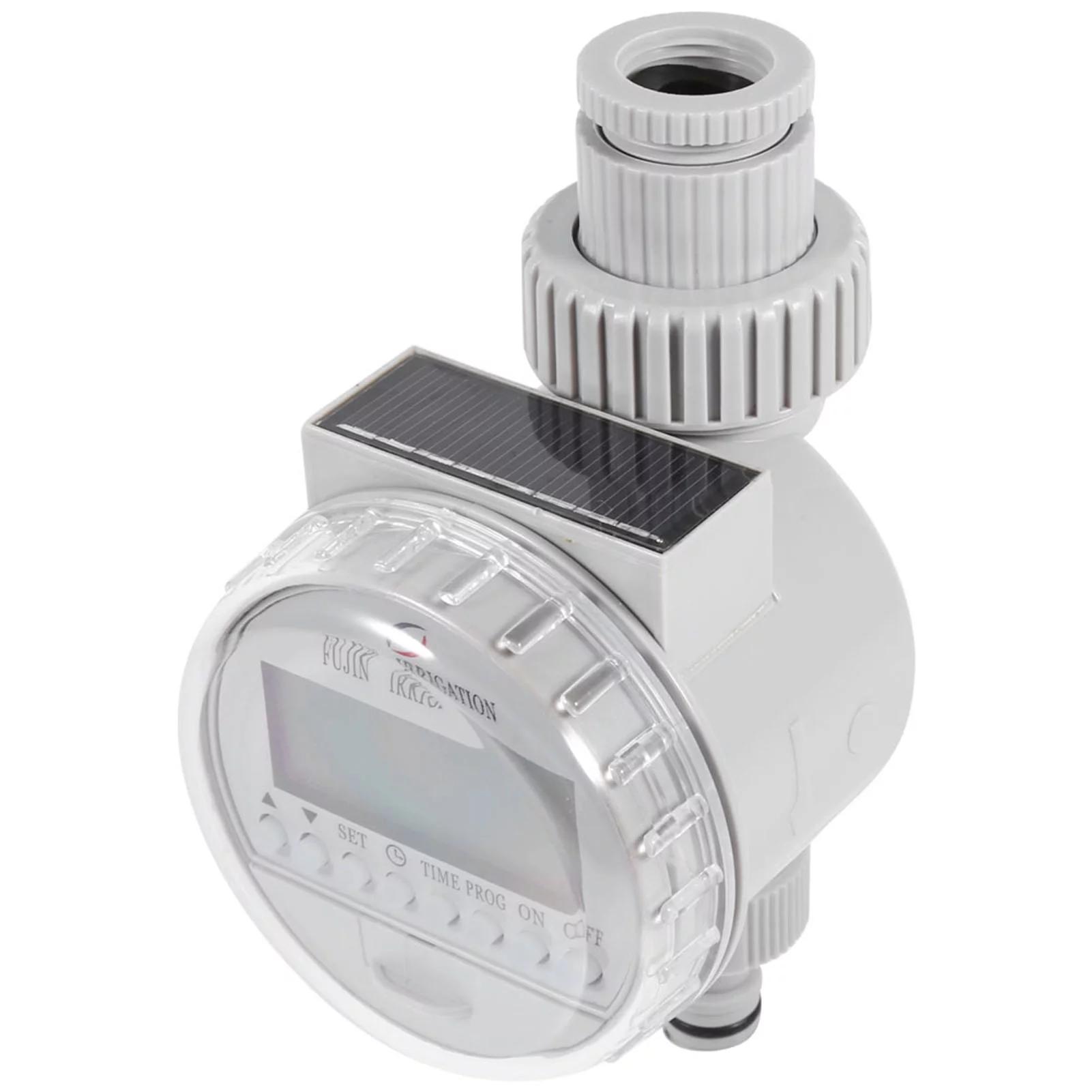 Ouitble Water Timer Garden 1Pc Solar Power Home Garden Auto Water Saving Irrigation Controller LCD Digital Watering Timer
