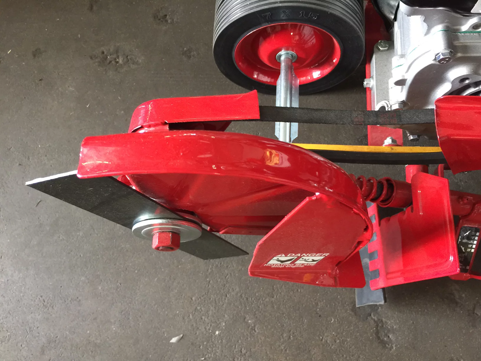 McLane Lawn Edger Metal Blade Guard Complete Part#: 2064 (2042 / 2040)