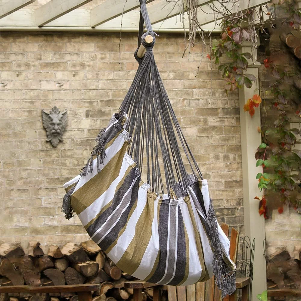 Vivere Brazilian Hammock Chair, Desert Moon