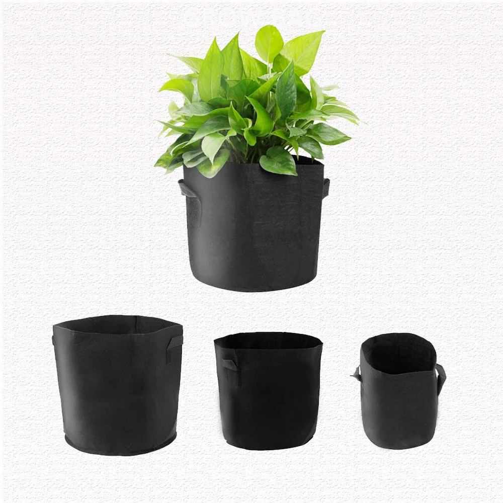 Fabric Grow Pots Breathable Planter Bags 1/3/5/7/10/20 Gallon Bags