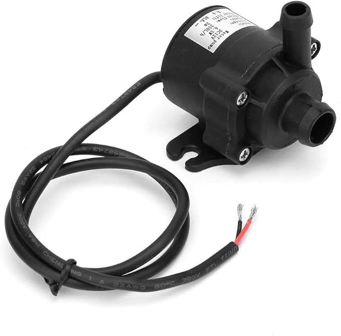 DC 12V Brushless Motor, Submersible Water Pump Waterproof High Hydraulic Head Ultra Quiet Micro Fountain Aquarium Circulating