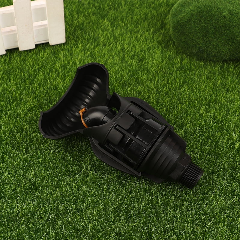 1Pc 180 Rotating Lawn Automatic Sprinkler Garden Water Sprinklers Lawn Irrigation Nozzles Garden Pipe Hose Irrigation System