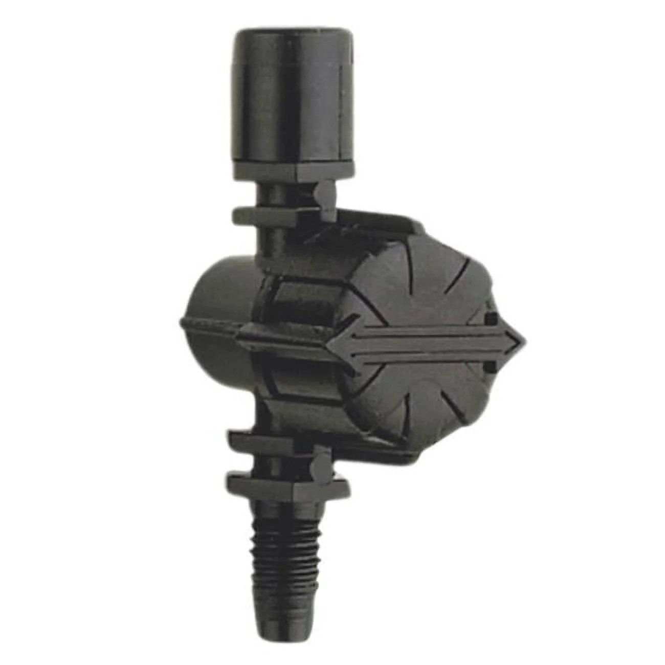 Raindrip R198CT Bow Tie Strip Adjustable Sprinkler Head - Black - 1/4 in.