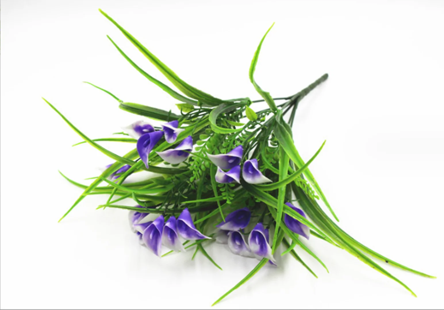 Nvzi-a 6pcs Calla Lily Flower Artificial Flowers, Fake flowers, Flores Artificiales Para, Wedding Decor