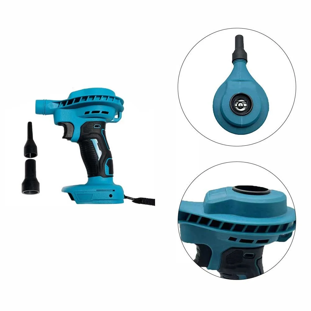 Cordless Dust Blower Inflator Vacuum Function Multifunction For Battery