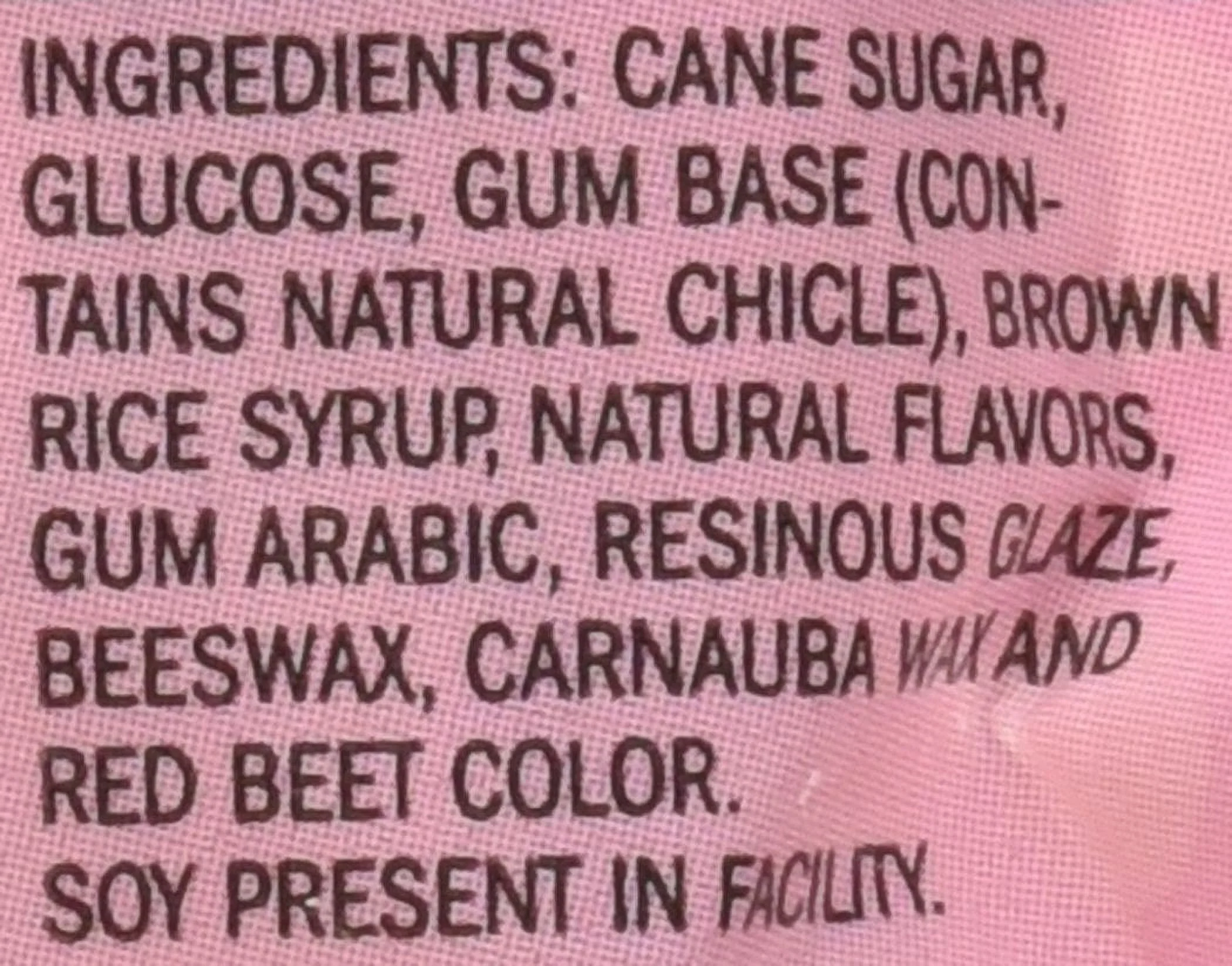 Classic Glee Gum Pouch Bubblegum 55 Pieces (Pack of 6)