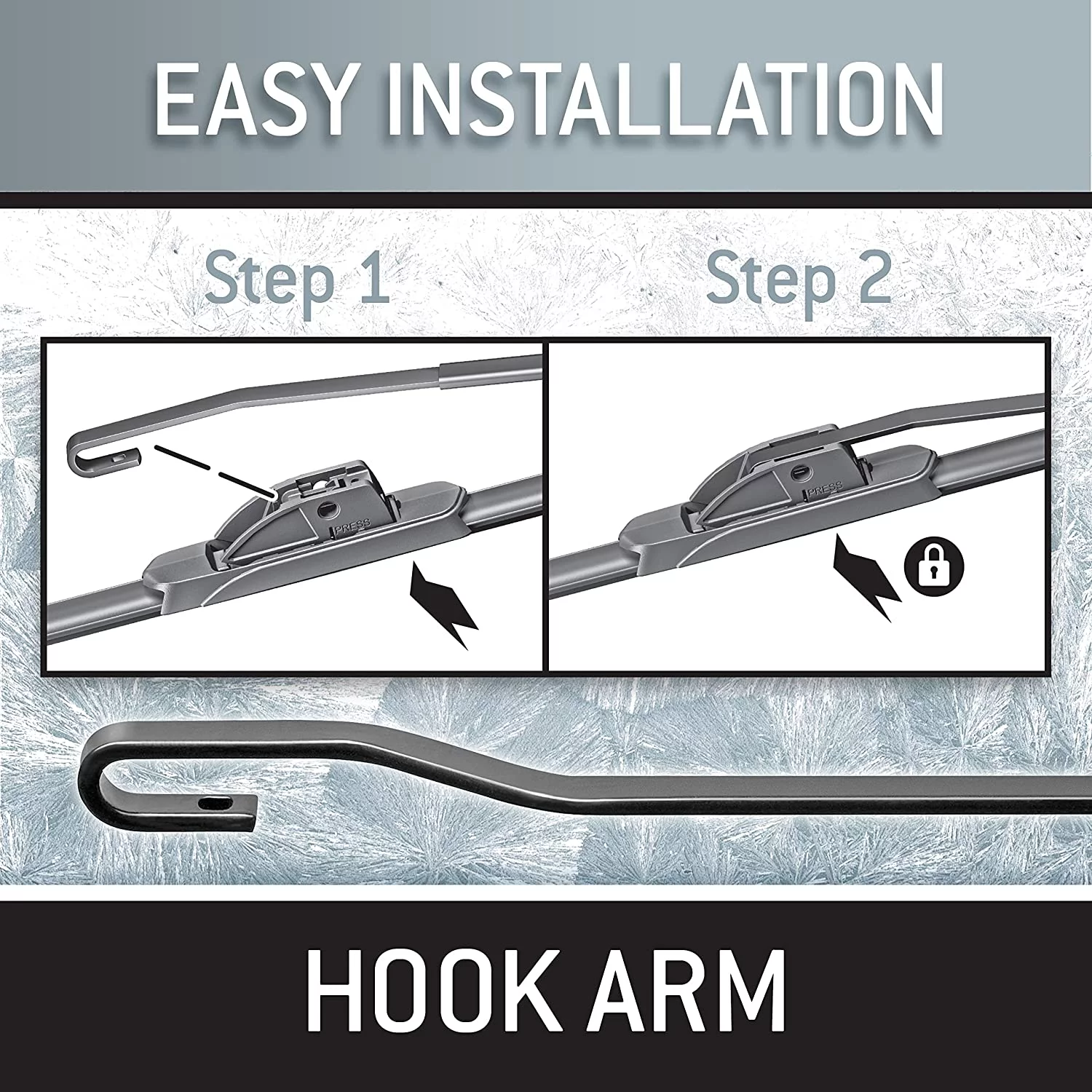 TRICO White 2 Pack, 16