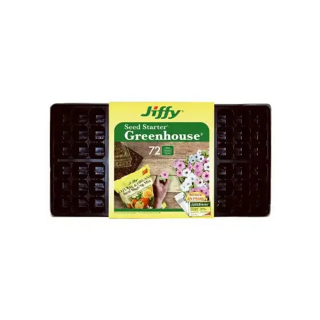 Ferry Morse T72HST-14 Jiffy 11 x 22-In. Plant Seed Tray Kit, Each