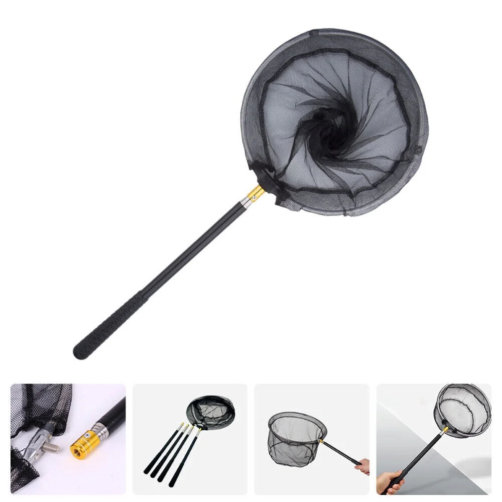 Fishing-net freshwater Telescopic Pond Skimmer Net Pool Leaf Catcher Fishing