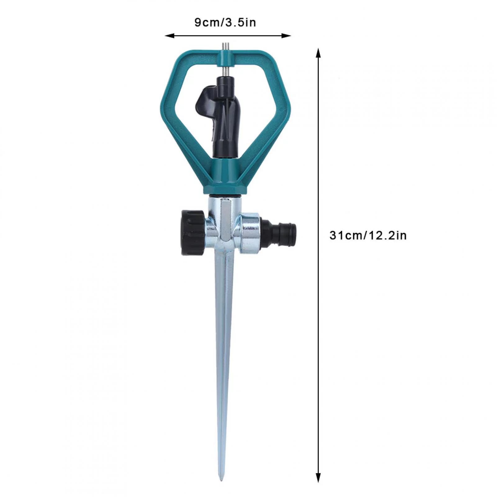 360 Degrees Rotating Lawn Sprinkler Garden Farm Irrigation Nozzles Agriculture Tool