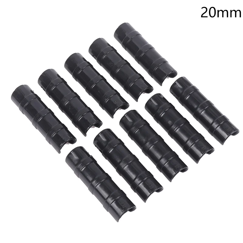 10Pcs 20/22/25/32MM Greenhouse Frame Tube Clips Shade Film Net Sails UV Clamp Connector Protective Film Pressing Fixed Card