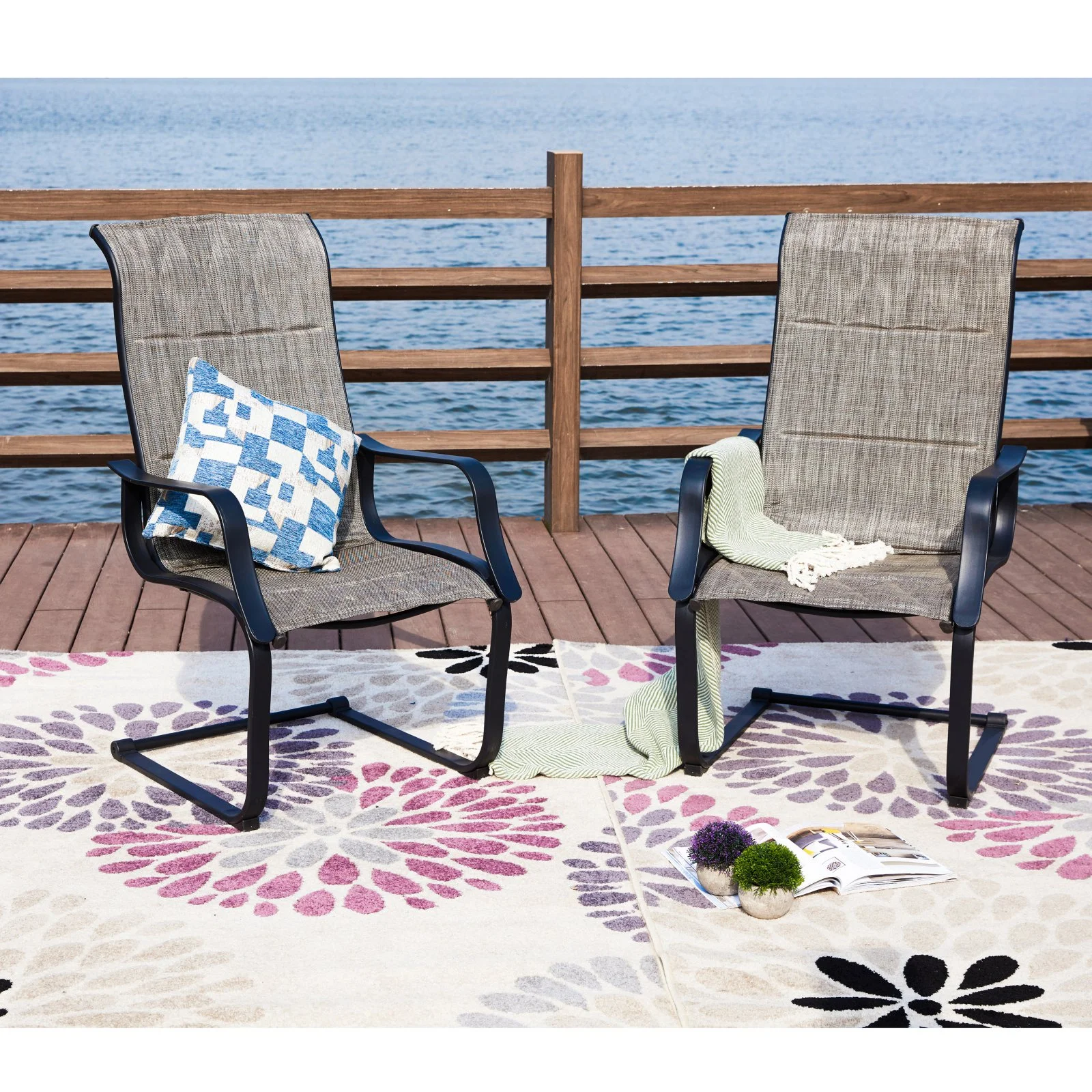 Every Season Spring Patio Dining Chair - Set of 2