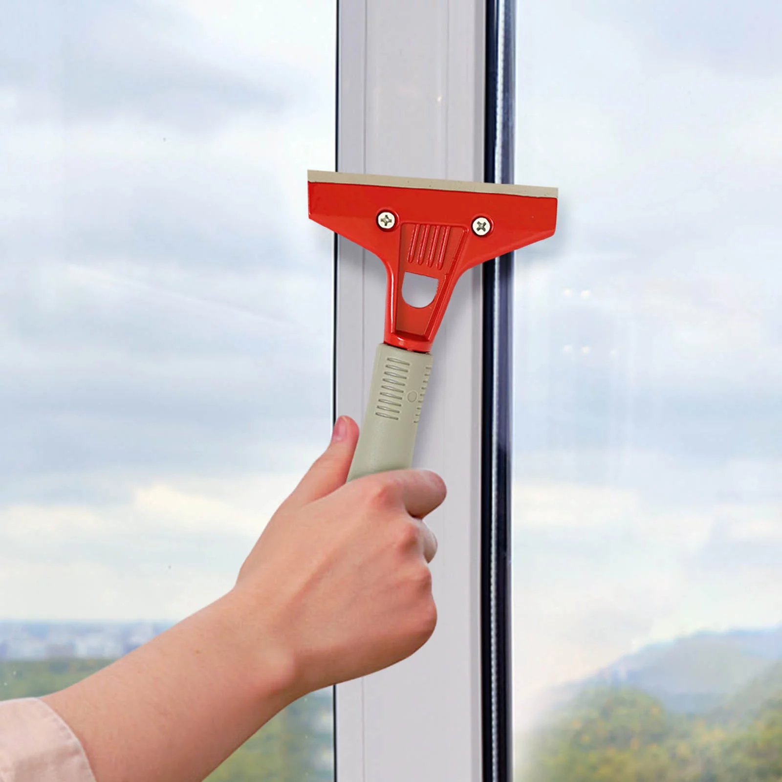 Clearance under $5 Shldybc Kitchen Cleaning Shovel Home Aluminum Alloy Cleaning Shovel, Beautiful Seam Construction, Ceramic Tile Glass Cleaning Oil Shovel