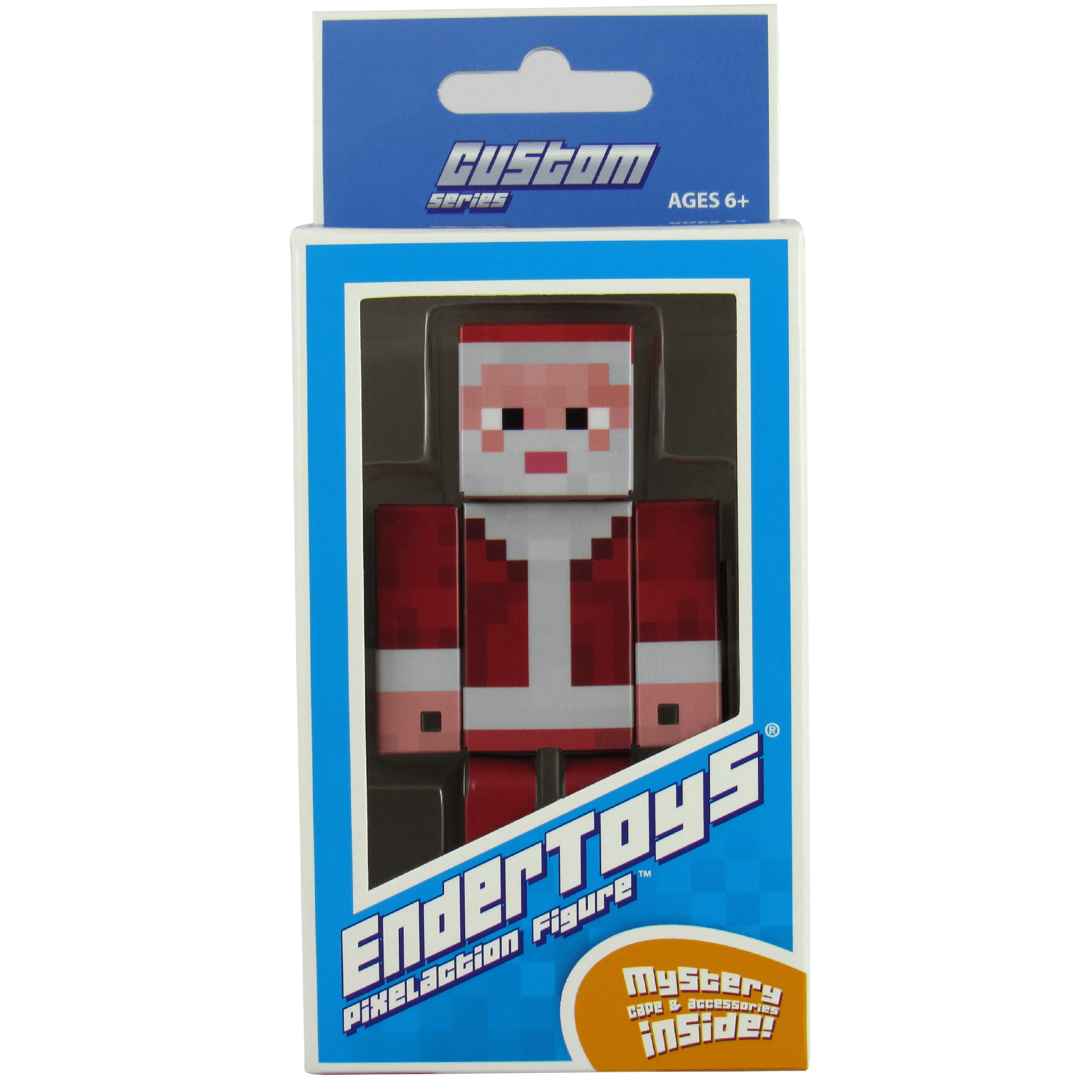 Santa Claus Action Figure Toy, 4 Inch Custom Series Figurines by EnderToys