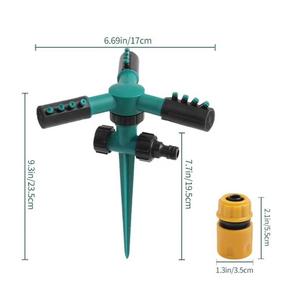 Lawn Sprinkler,360 Rotary Garden Water Lawn Irrigation Sprayer System for Garden