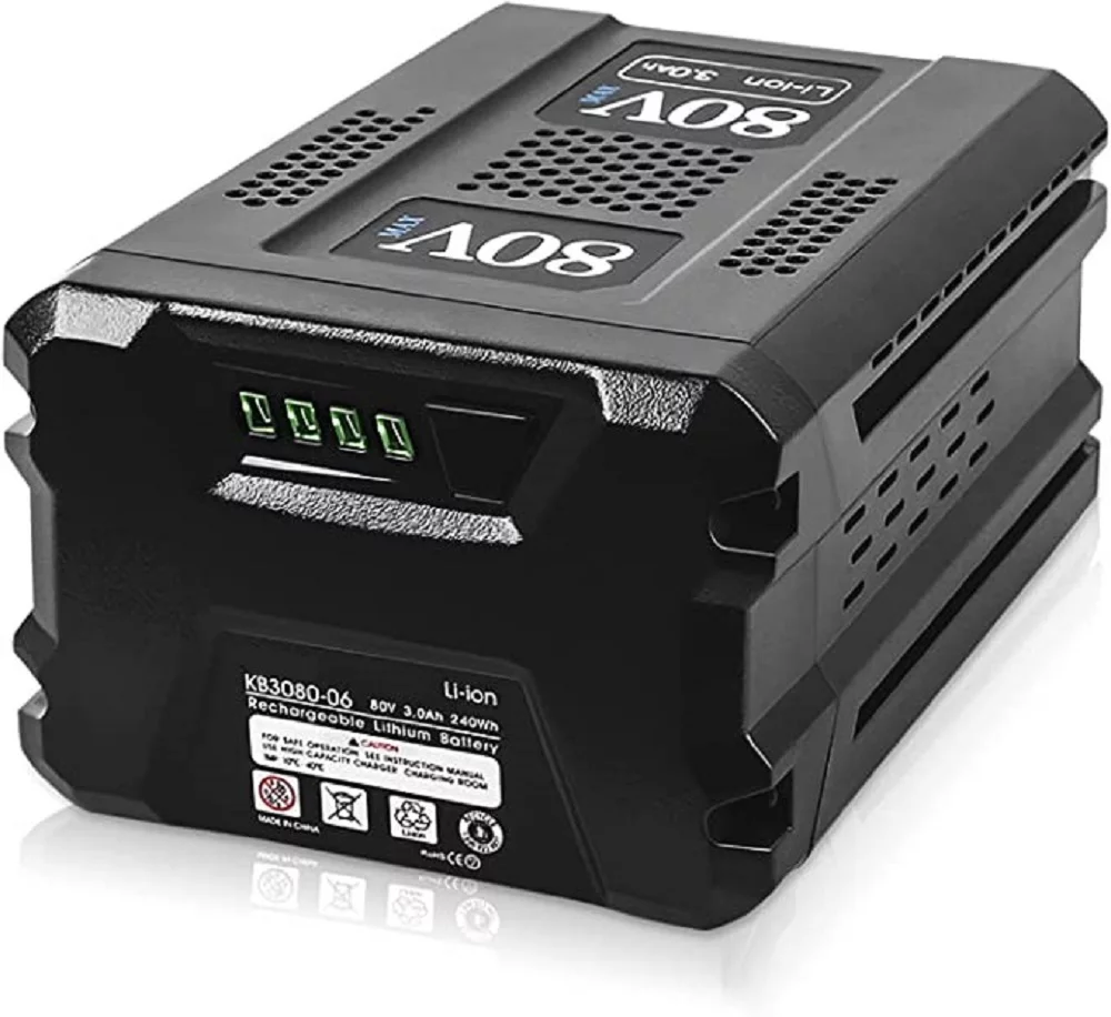 TenHutt 3.0Ah 80Volt Replacement Battery for Kobalt 80V Battery KB2580-06 KB580-06 KB680-06 KB280-06