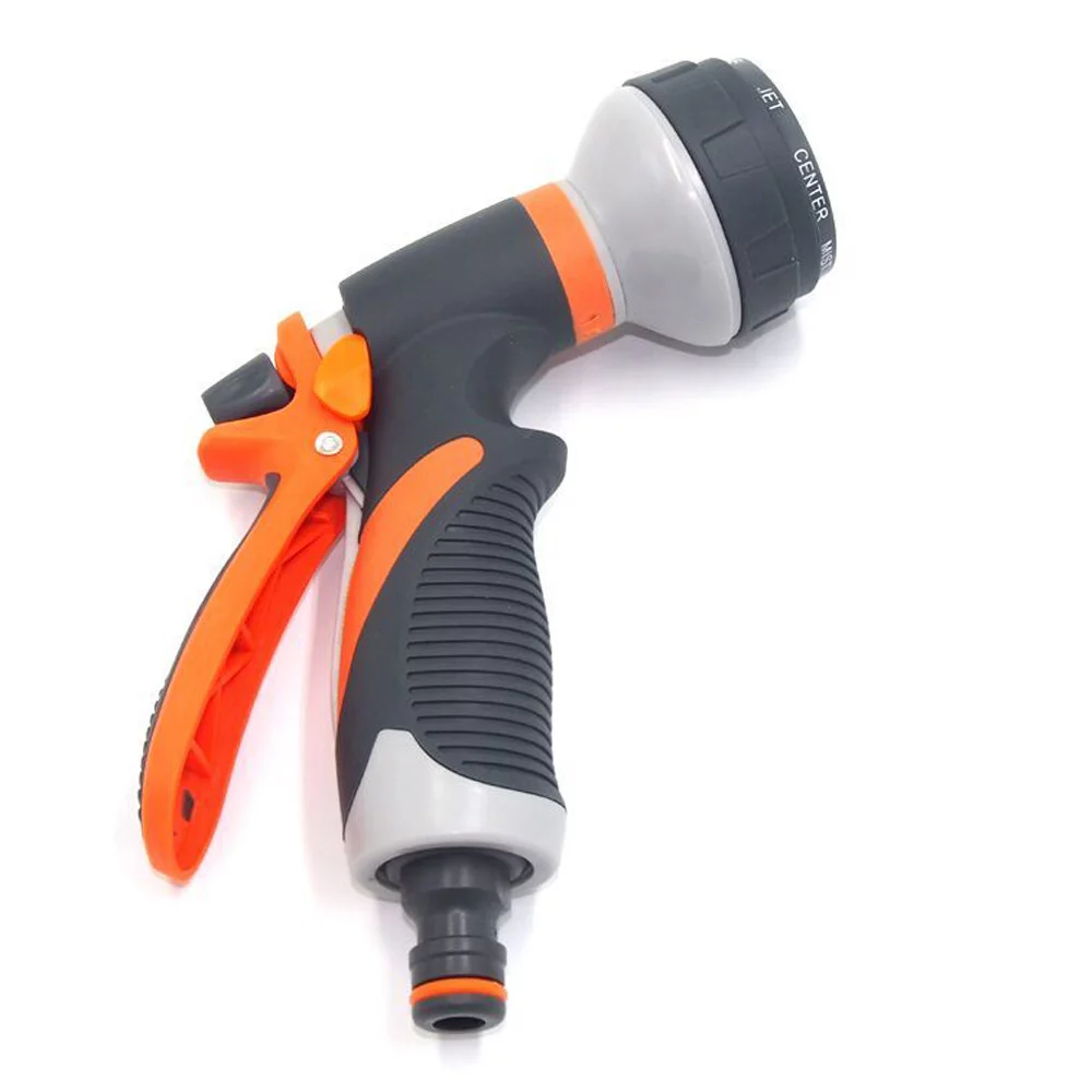 Irrigation System 8Patterns Water Nozzle Head Hose Sprayer Garden Spray Auto Car Washing home *6PCS