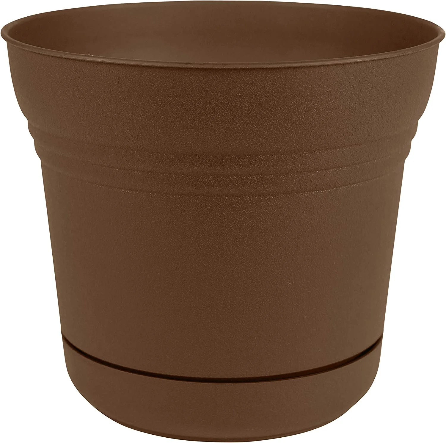 Saturn Planter With Saucer, 7