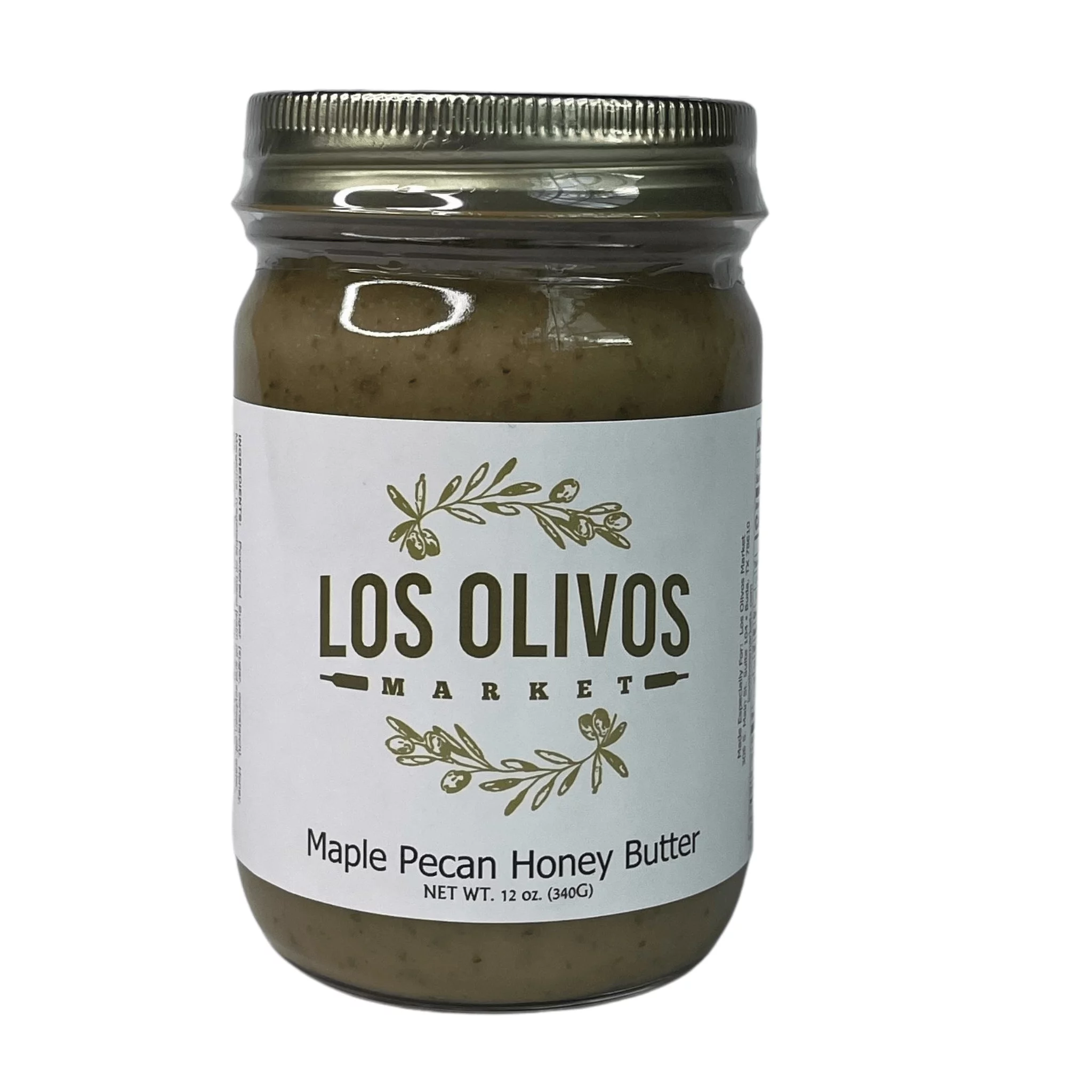 Limited Edition Gourmet Foods Los Olivos Markets Maple Pecan Honey Butter, 12oz