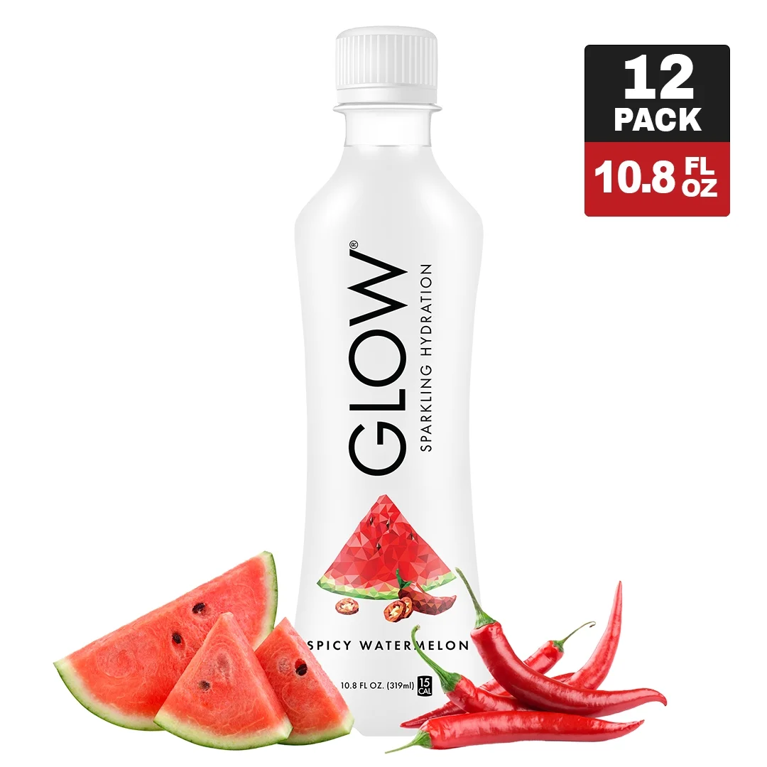 GLOW® Beverages Sparkling Hydration - Variety Pack - 16.9oz PET - 12 Pack
