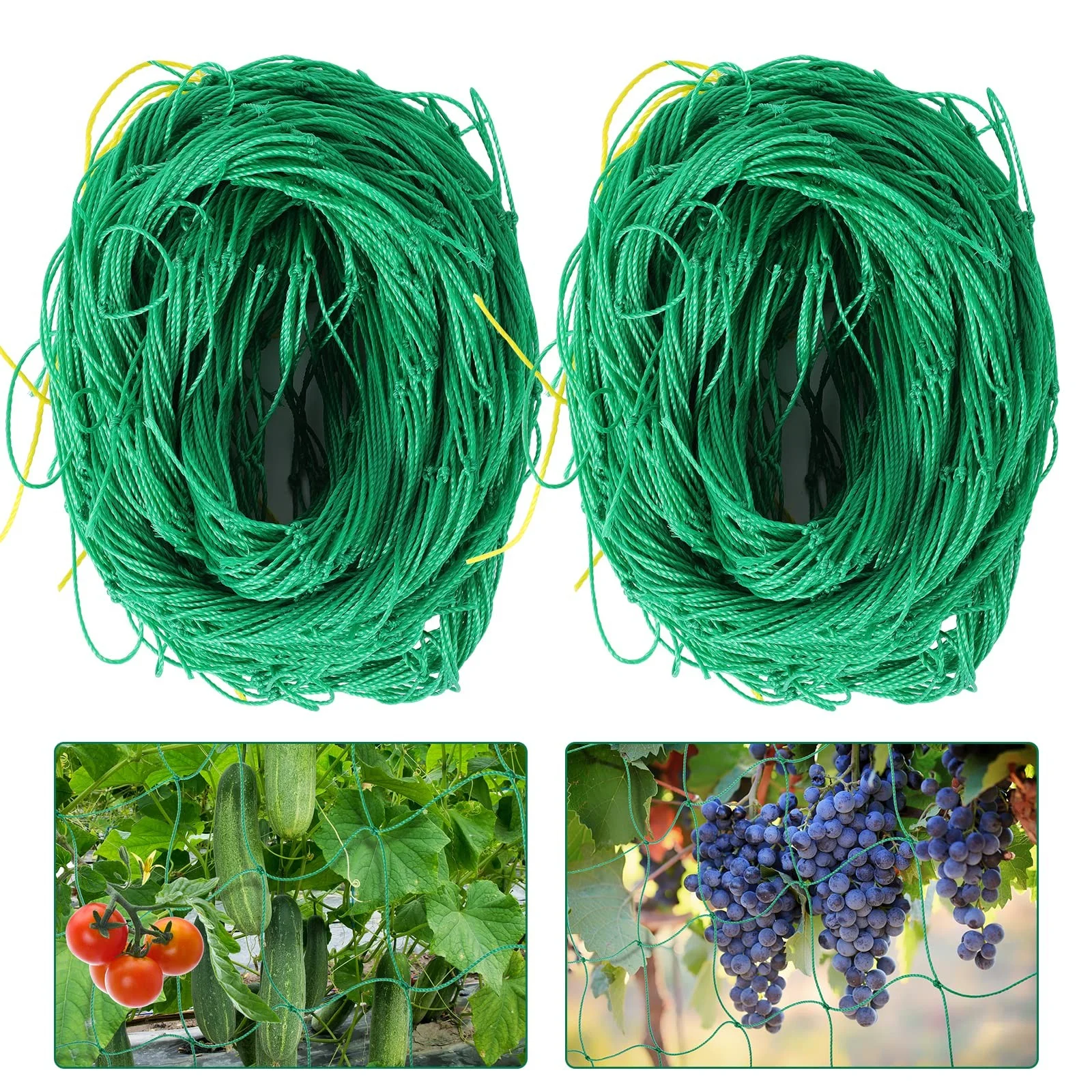 FHKOEGHS Garden Tunnels Coverings for Support Net Sturdy Nylon Vine Ladder For Grape Cucumber Petunia & More Home Garden Climbing A