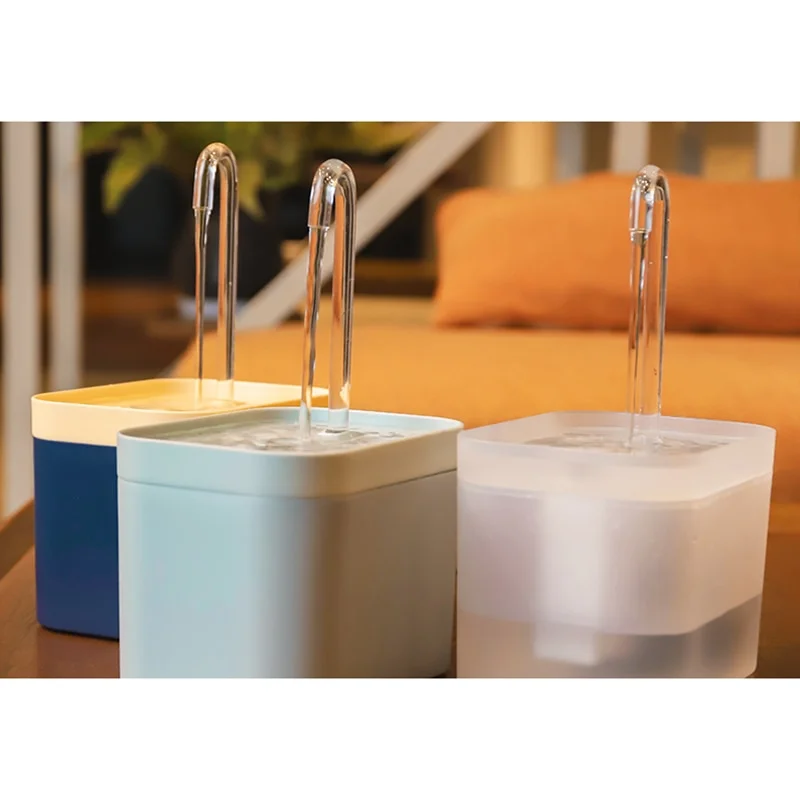 Pet Water Dispenser Cat Water Fountain Auto Filter USB Electric Cat Drinker Bowl 1.5L Recirculate Filtring Drinker for Cats