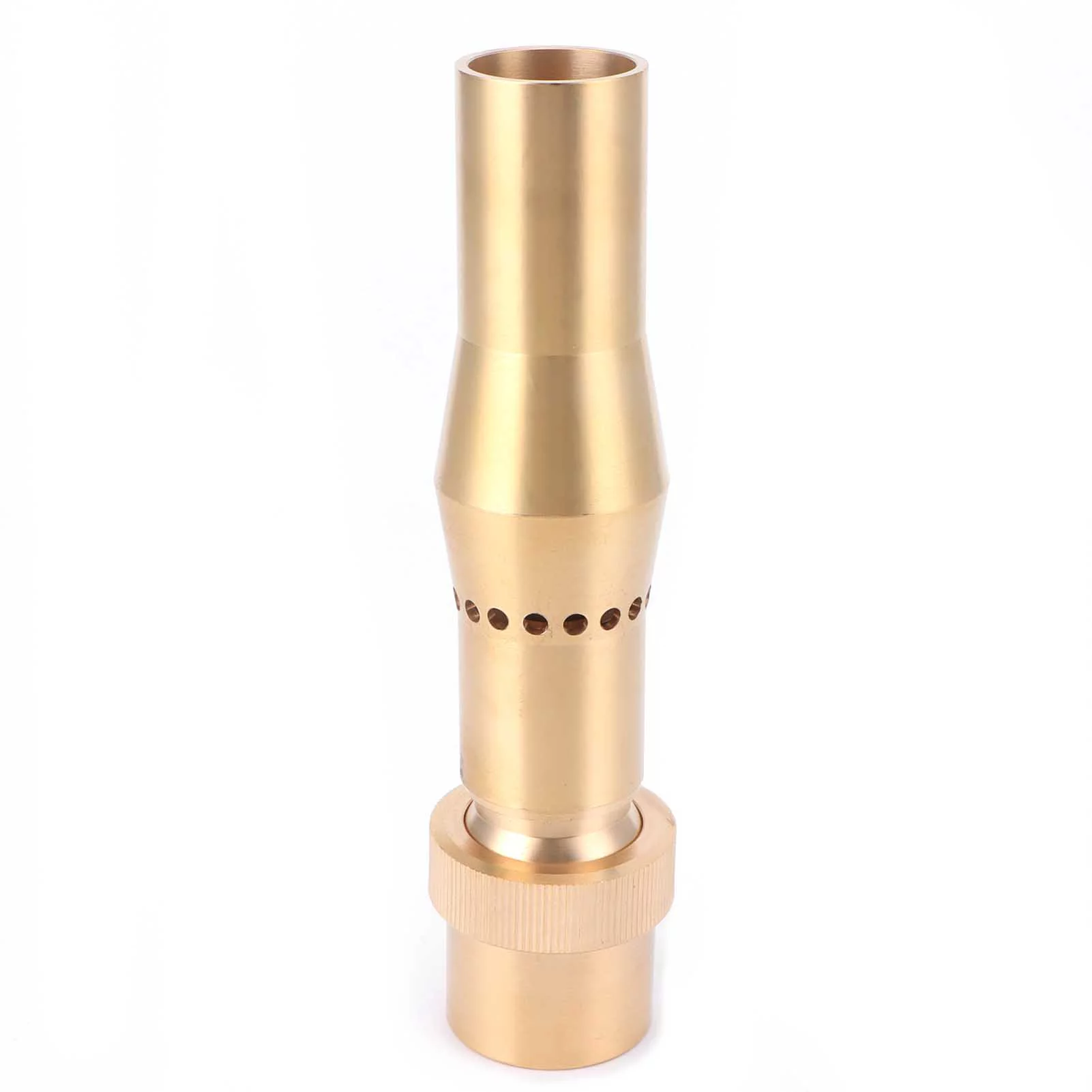 Fountain Nozzle Durable Female Thread Fountain Nozzle Brass Multihole Bubbling Sprinkler for Garden Pond(1inch32mm)