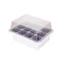 12 Cells Seedling Tray Seed Starter Box Plant Flower Grow Starting Germination Pot