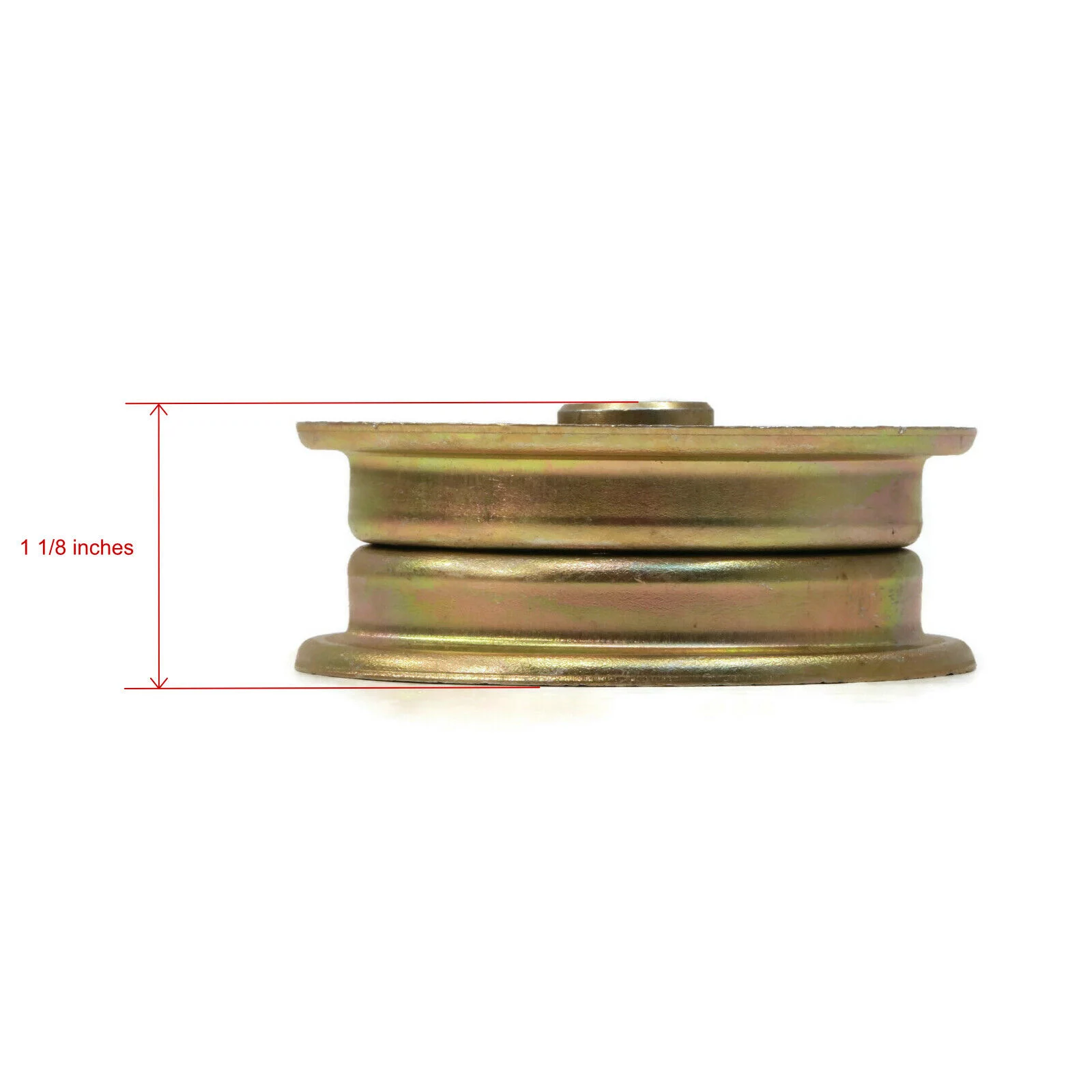 The ROP Shop | (Pack of 6) Flat Idler Pulleys For Murray 300920 & Toro 112-3687, 1123687 Mower