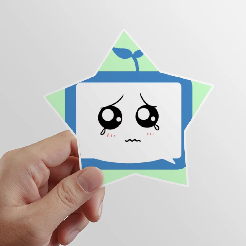 Saplings Injustice Small TV Happy Original Star Sticker Paster Vinyl Car Tags Decoration Decal