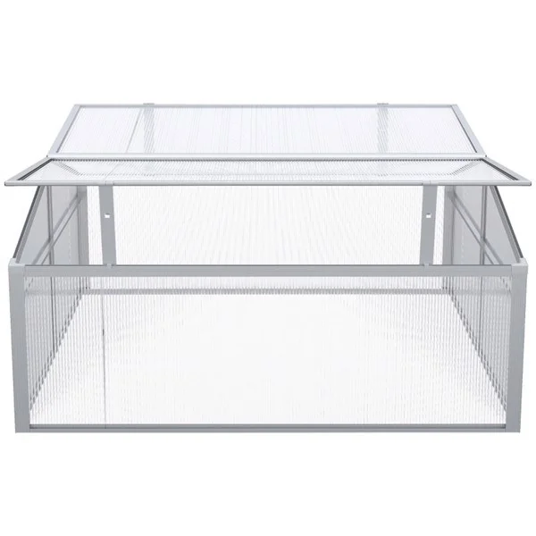 Versatile Mini Greenhouse with Aluminum Frame - 33.07 - Stylish Plant Growth