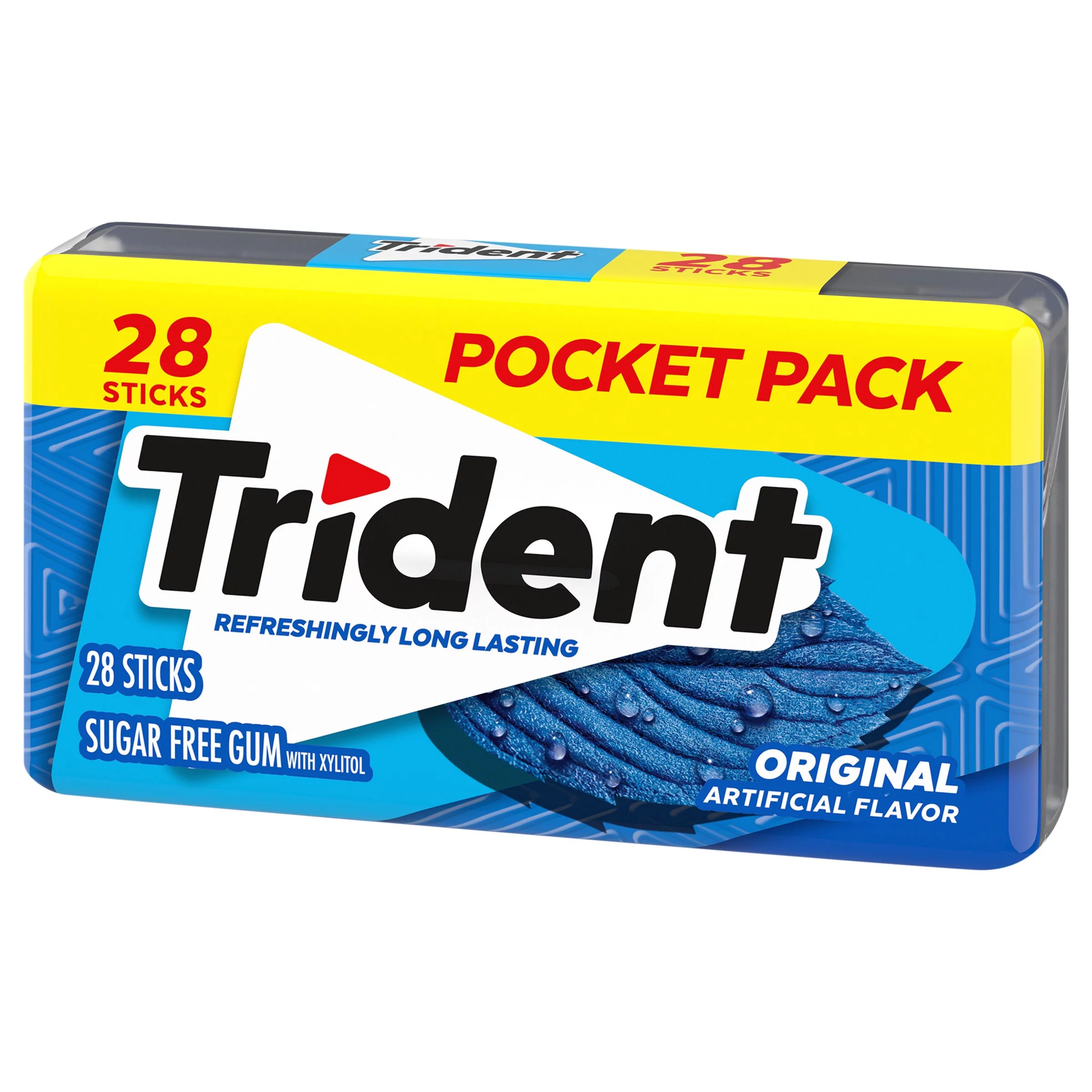 Trident Gum Original Pocket Pack 28 Sticks