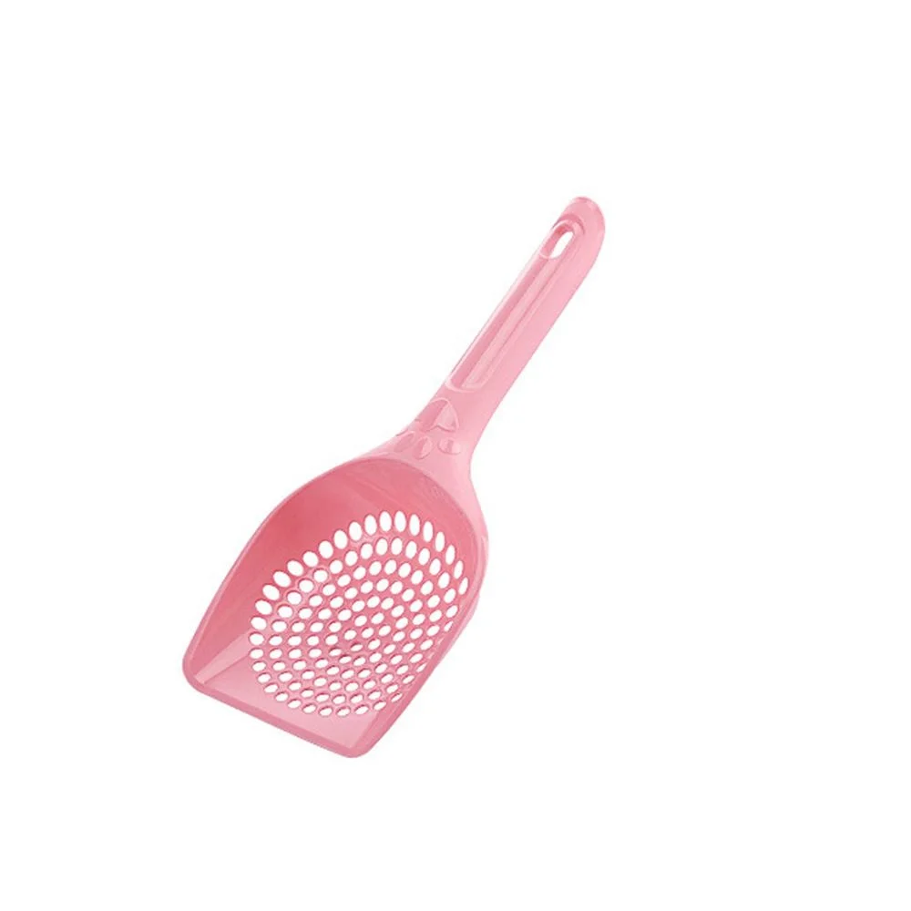 Durable Lightweight Hollow Style Easy to Clean Cat Litter Scoop Shovel Pet Care Sand Waste Scooper Plastic Cleaning Tool