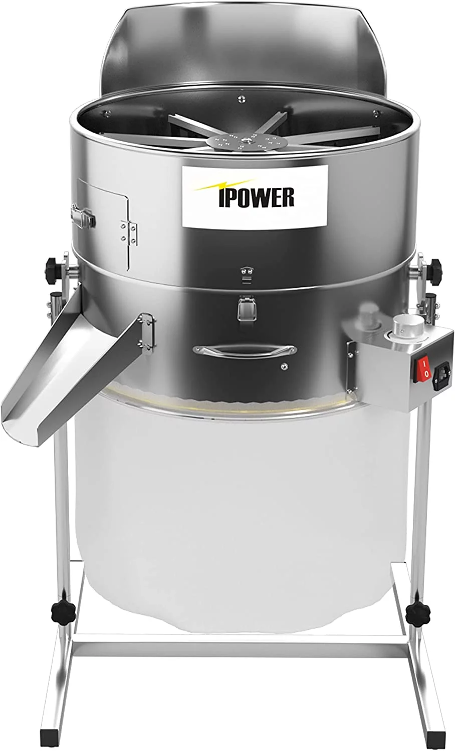 iPower 18 inch Bud Leaf Trimmer Motorized Twisted Spin Standing Reaper with Adjustable Speed