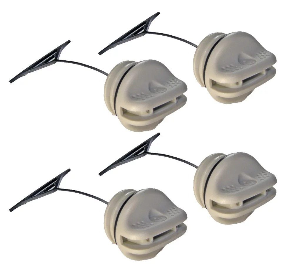 Homelite Ryobi Trimmer (4 Pack) Replacement Oil Cap W/Retainer # 300949004-4PK