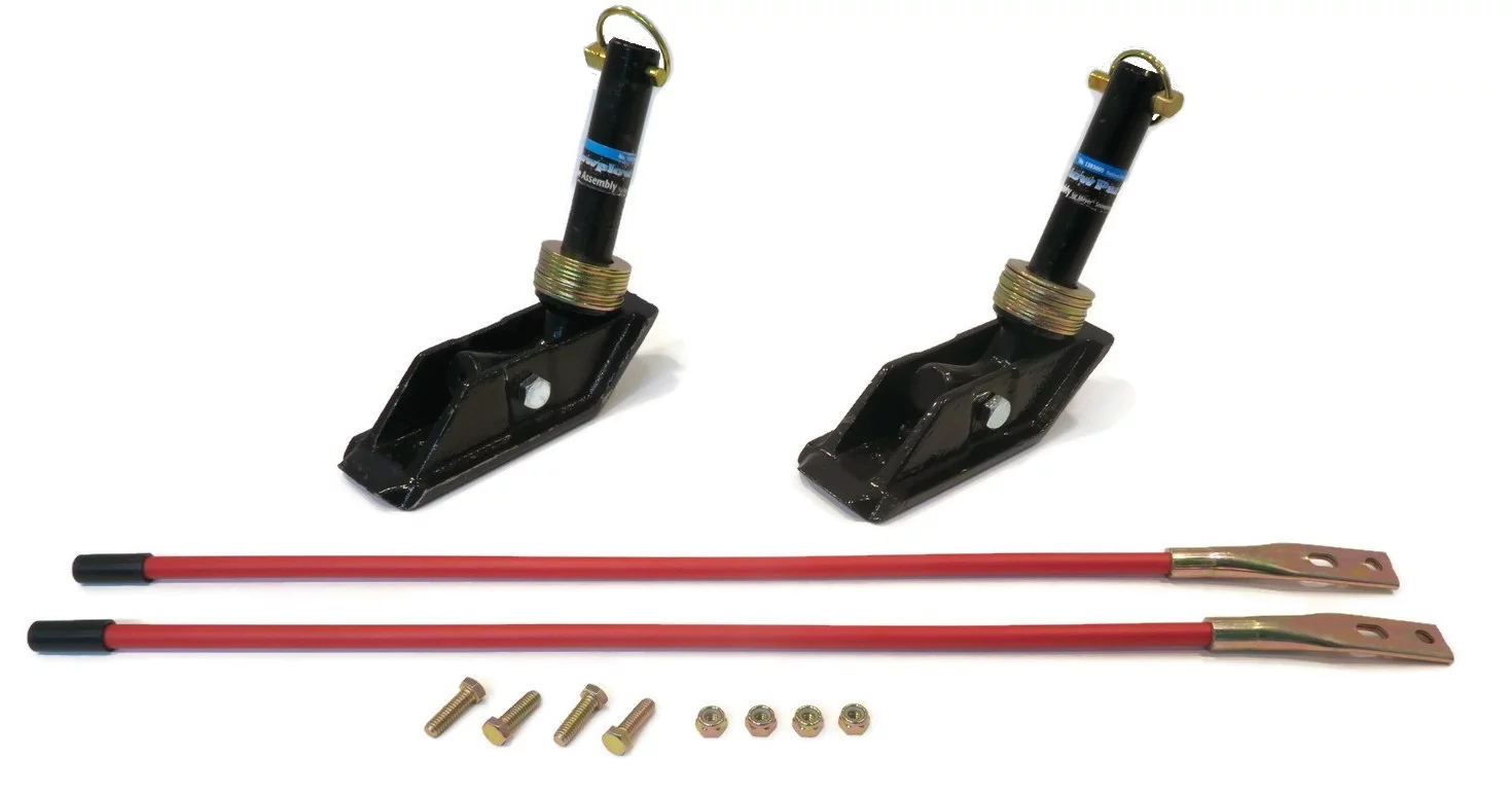 Buyers Products (2) Plow Shoes & Blade Guides for Boss Sport Duty, HTX, HTX-V