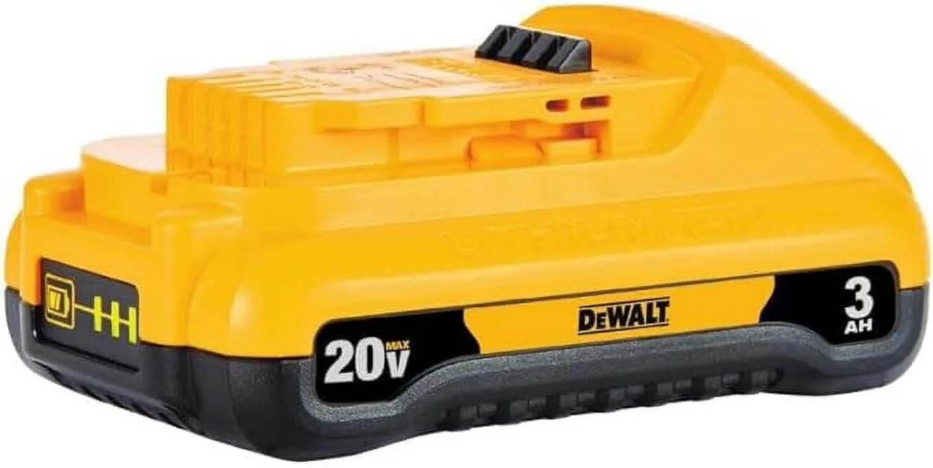 Open Box DEWALT 20V MAX Li-ion 1 Batteries 3 Ah 20V MAX Battery DCB230 - Yellow/Black