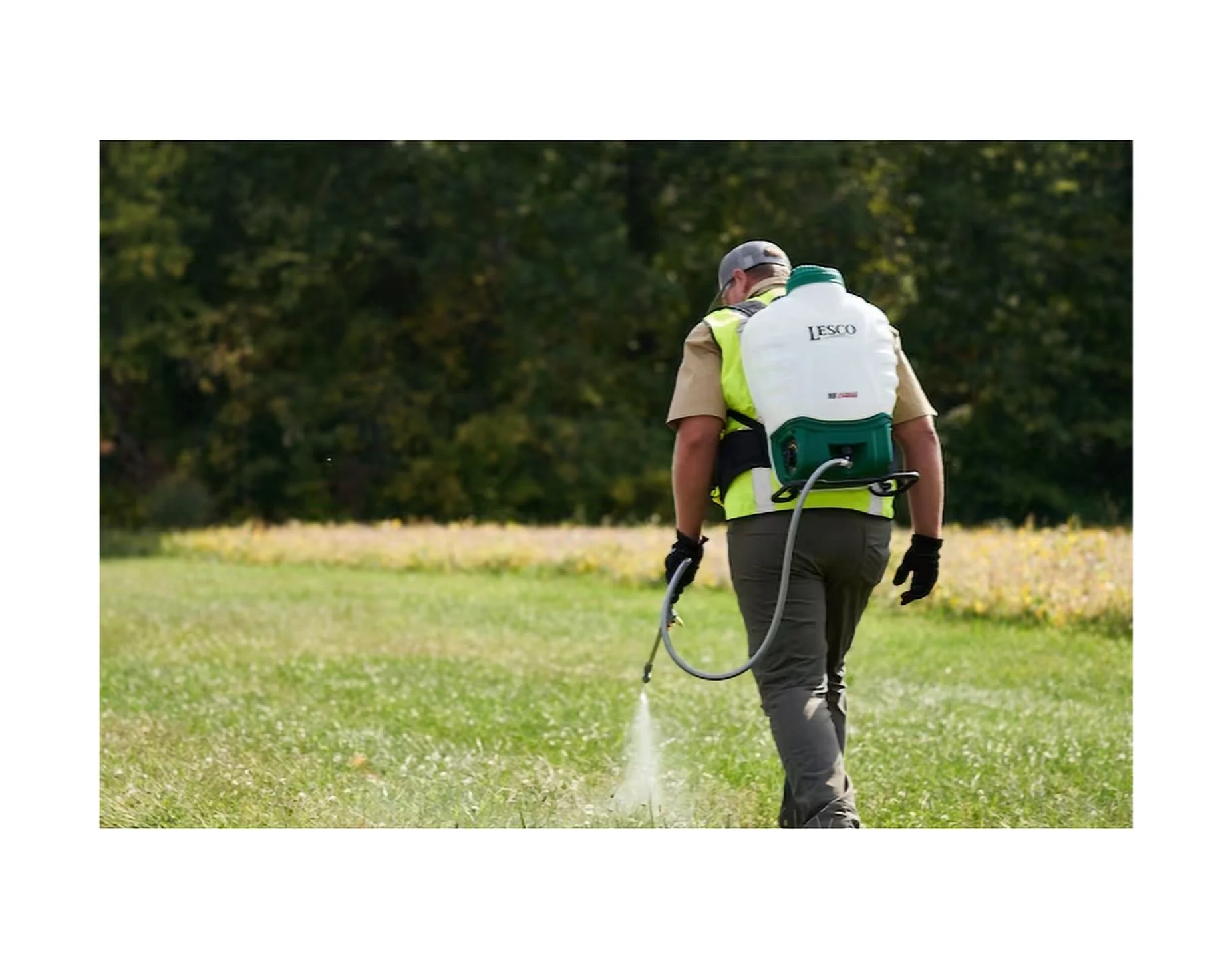 Lesco 4-Gallons Plastic 18-volt Battery Operated Backpack Sprayer