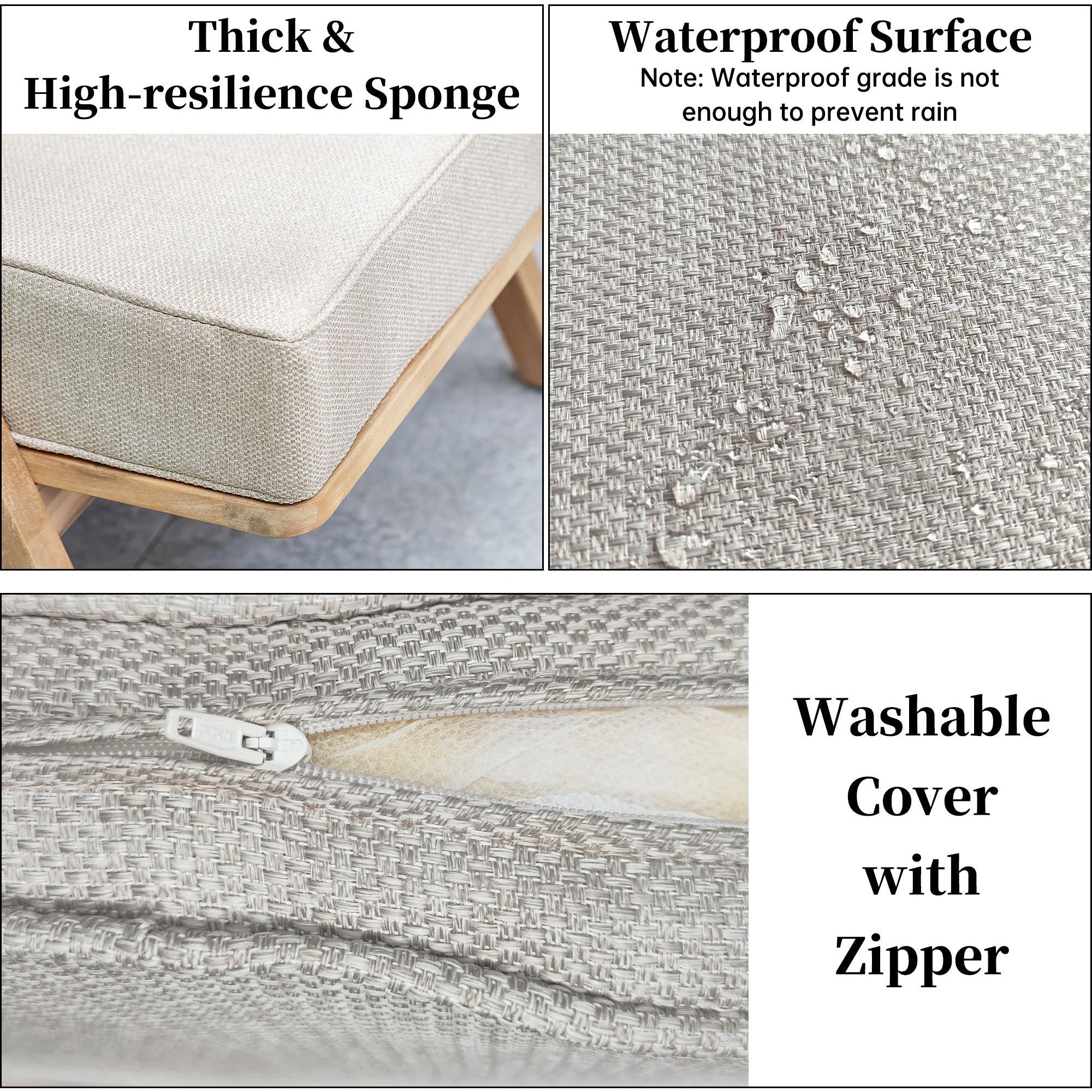 Ralph Patio Acacia Wood Chairs